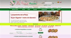 Desktop Screenshot of davincipizzas.com